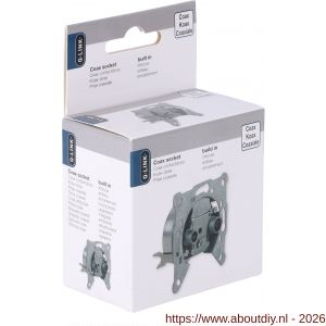Q-Link contactdoos inbouw radio-TV element eind-rijgdoos - A50402204 - afbeelding 2