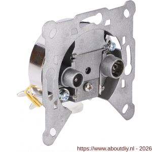 Q-Link contactdoos inbouw radio-TV element eind-rijgdoos - A50402204 - afbeelding 1
