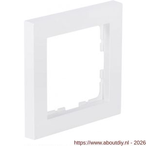 Q-Link S-Line afdekraam 1-voudig verticaal-horizontaal polarwit - A50402122 - afbeelding 1