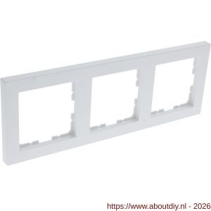 Q-Link S-Line afdekraam 3-voudig verticaal-horizontaal polarwit - A50402161 - afbeelding 1