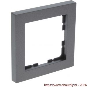 Q-Link S-Line afdekraam 1-voudig verticaal-horizontaal zwart - A50402123 - afbeelding 1