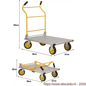 Stanley platformwagen 350 kg SXWT-PC512 - A50401451 - afbeelding 2