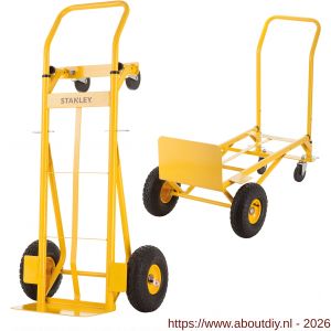 Stanley 2-in-1 multi steek-plateauwagen 150-200 kg SXWT-MT519 - A50401452 - afbeelding 1