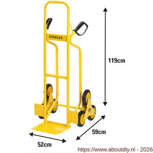 Stanley steekwagen staal trap 200 kg SXWT-HT523 - A50401458 - afbeelding 2