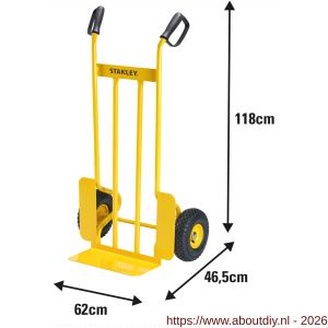 Stanley steekwagen staal 300 kg SXWT-HT526 - A50401454 - afbeelding 2