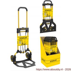 Stanley steekwagen vouwbaar 70 kg SXWT-FT580 PDQ - A50401468 - afbeelding 1