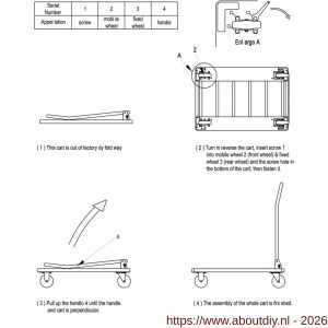 Stanley platformwagen 150 kg SXWT-PC510 - A50401449 - afbeelding 3
