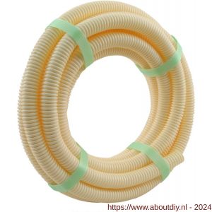 Pipelife installatiebuis flexibel diameter 5/8 inch 5 m crème - A50401013 - afbeelding 1
