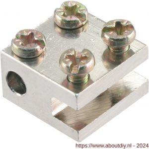 Q-Link aardklem voor radiator blokmodel 1x6 mm2 - A50400964 - afbeelding 1