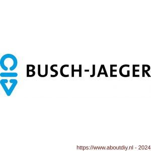 Busch-Jaeger SI centraalplaat met knop dimmer inbouw crème - A50401256 - afbeelding 2