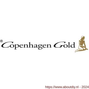 Copenhagen Gold S platte kwast Acryl 1 inch synthetisch haar - A50400203 - afbeelding 2