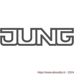 Jung AS500 contactdoos inbouw 1-voudig polarwit - A50401267 - afbeelding 2