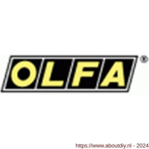 Olfa 453 afbreekmes groot metaal ML met 2 reserve messen 18 mm - A50401345 - afbeelding 2