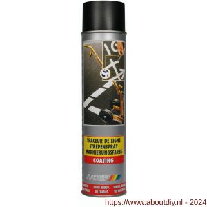 MoTip markeringspray voor kar zwart 600 ml - A50703710 - afbeelding 1