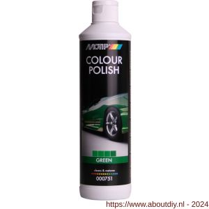MoTip conditioneringsvloeistof Car Care Colour Polish polijstmiddel Green groen 500 ml - A50702513 - afbeelding 1