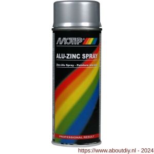 MoTip aluminium zinkspray 400 ml - A50702625 - afbeelding 1