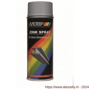 MoTip zinkspray 400 ml - A50702628 - afbeelding 1