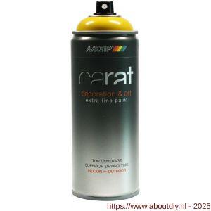 MoTip lakspray Carat hoogglans Rape Yellow raapgeel 400 ml - A50703530 - afbeelding 1