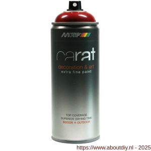 MoTip lakspray Carat hoogglans Purple Red purperrood 400 ml - A50703528 - afbeelding 1
