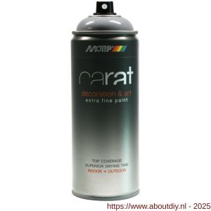 MoTip lakspray Carat hoogglans Silver Grey zilvergrijs 400 ml - A50703551 - afbeelding 1