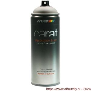MoTip lakspray Carat mat Pure White matt zuiver wit 400 ml - A50703555 - afbeelding 1
