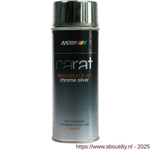 MoTip chroom effectspray Carat Chrome silver chroom zilver 400 ml - A50703486 - afbeelding 1