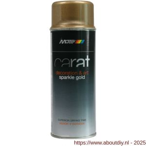 MoTip sparkling glitterspray Carat Sparkle Gold 400 ml - A50703556 - afbeelding 1