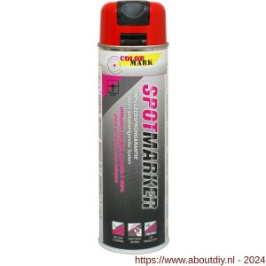 Colormark Spotmarker non-fluo rood 500 ml - A50703683 - afbeelding 1