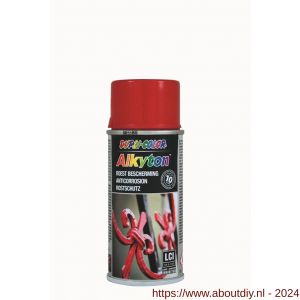 Dupli-Color roestbeschermingslak Alkyton RAL 3020 hoogglans 150 ml spuitbus - A50702640 - afbeelding 1