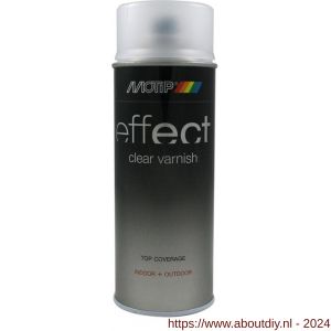 MoTip blanke lak Deco Effect Clear Vanish Acryl mat 400 ml - A50703576 - afbeelding 1