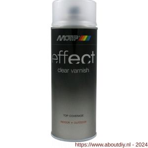 MoTip blanke lak Deco Effect Clear Vanish Acryl zijdeglans 400 ml - A50703577 - afbeelding 1