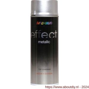 MoTip lakspray dekkend Deco Effect Silver metallic hoogglans 400 ml - A50703266 - afbeelding 1