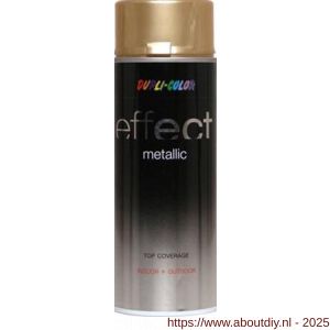 MoTip lakspray dekkend Deco Effect metallic Real Gold goud hoogglans 400 ml - A50703259 - afbeelding 1