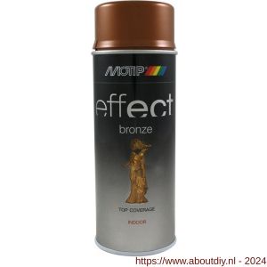 MoTip bronslak spray Deco Effect Colourspray Antique Gold antiek goud 400 ml - A50703559 - afbeelding 1