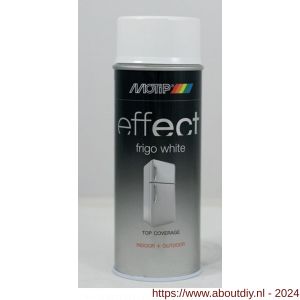 MoTip lakspray dekkend Deco Effect Frigo White wit 400 ml - A50703201 - afbeelding 1