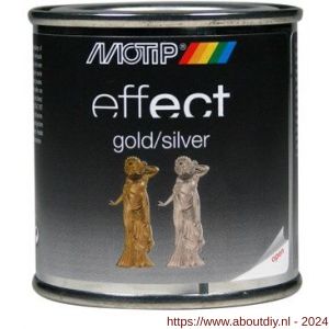 MoTip bronslak Deco Effect Bronze Silver zilver 100 cc - A50702735 - afbeelding 1