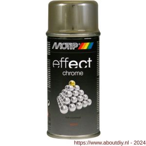 MoTip lak chroomspray dekkend Deco Effect Chrome Gold 150 ml - A50703191 - afbeelding 1