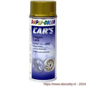 Dupli-Color lakverf Cars spray velgengoud 400 ml - A50701525 - afbeelding 1