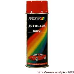MoTip autoreparatielak spray Kompakt rood hoogglans spuitbus 400 ml - A50702127 - afbeelding 1