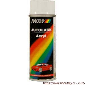 MoTip autoreparatielak spray Kompakt rood hoogglans spuitbus 400 ml - A50702130 - afbeelding 1