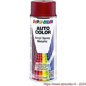 Dupli-Color autoreparatielak spray AutoColor rood metallic 50-0190 spuitbus 400 ml - A50701395 - afbeelding 1
