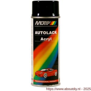 MoTip autoreparatielak spray Kompakt zwart hoogglans spuitbus 400 ml - A50702341 - afbeelding 1