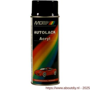 MoTip autoreparatielak spray Kompakt zwart metallic spuitbus 400 ml - A50702348 - afbeelding 1