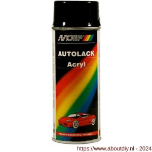 MoTip autoreparatielak spray Kompakt zwart metallic spuitbus 400 ml - A50702350 - afbeelding 1