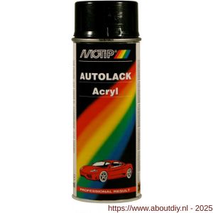 MoTip autoreparatielak spray Kompakt zwart metallic spuitbus 400 ml - A50702352 - afbeelding 1