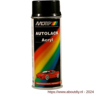 MoTip autoreparatielak spray Kompakt zwart metallic spuitbus 400 ml - A50702357 - afbeelding 1