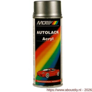 MoTip autoreparatielak spray Kompakt zilver metallic spuitbus 400 ml - A50702296 - afbeelding 1