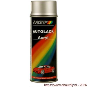 MoTip autoreparatielak spray Kompakt zilver metallic spuitbus 400 ml - A50702312 - afbeelding 1