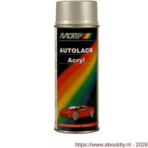 MoTip autoreparatielak spray Kompakt zilver metallic spuitbus 400 ml - A50702315 - afbeelding 1