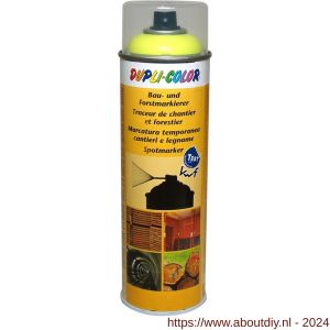 Dupli-Color markeerspray Spotmarker fluor geel 500 ml - A50703695 - afbeelding 1